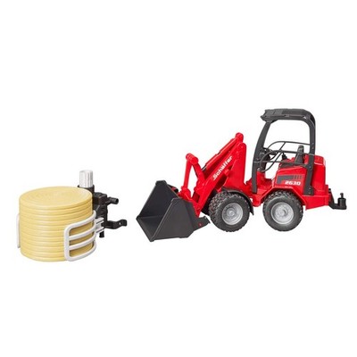 Schaeffer 2630 Compact Loader with Grab and Bale