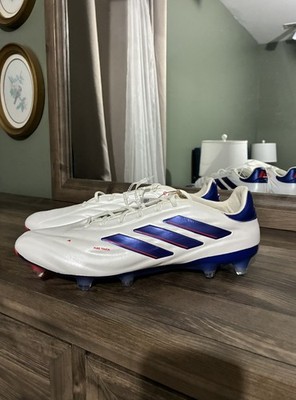 Adidas Copa Pure 2 Elite SG Men's Size 11.5 White Blue Soccer/Football Cleats