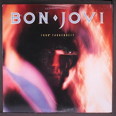 BON JOVI: 7800 degrees fahrenheit MERCURY 12'' LP 33 RPM