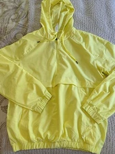 NWT Layer 8 Women’s Size Large Yellow 1/4 Zip Quick Dry Jacket