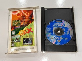 4 Sega Saturn Games (Black Fire,Solar Eclipse,StarFighter,Thunder Strike) Lot 16