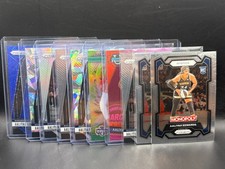 10 Card Aaliyah Edwards WNBA Prizm RC Lot Blue, Silver, Cracked Ice, Fractal