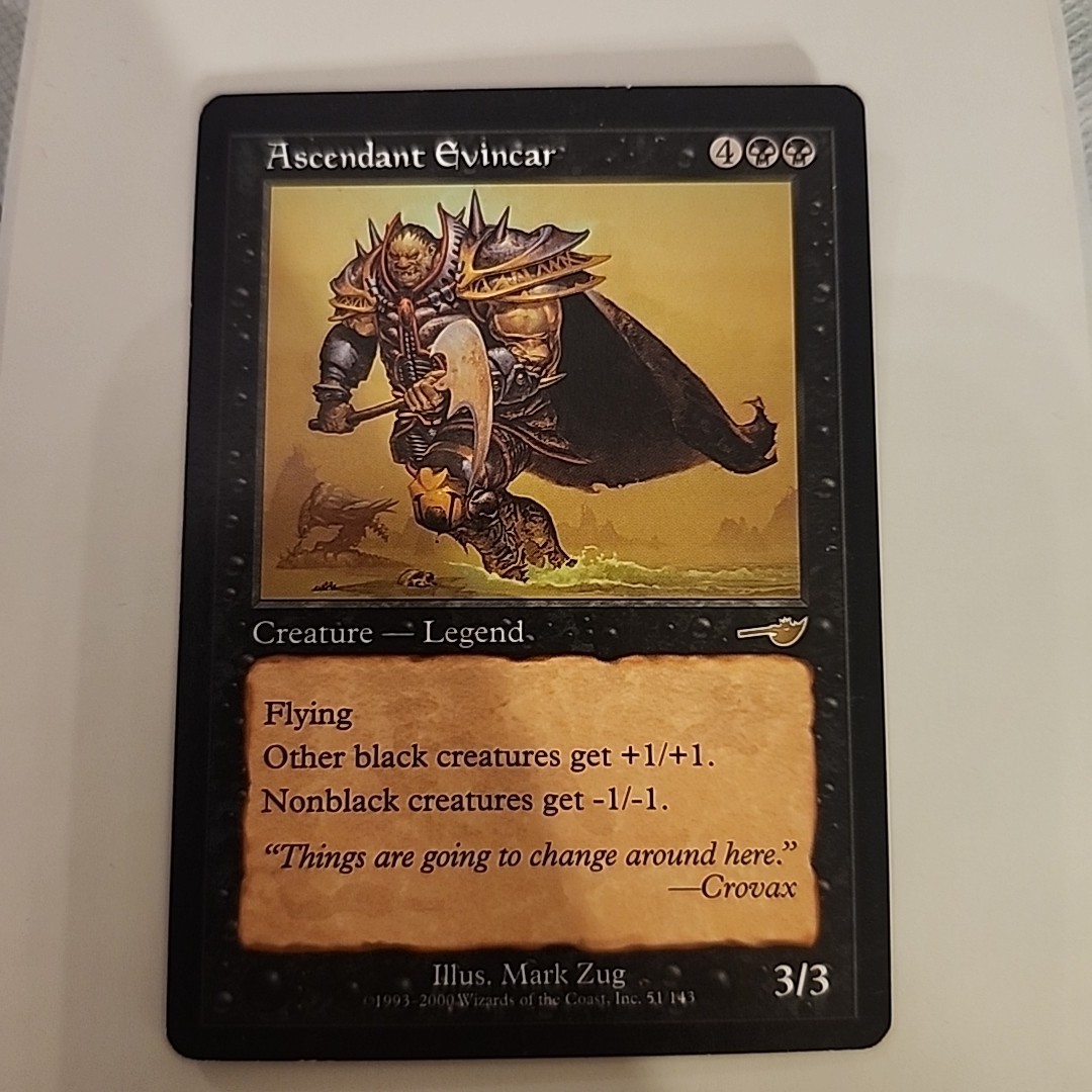 MTG Magic the Gathering Ascendant Evincar (51/143) Nemesis LP