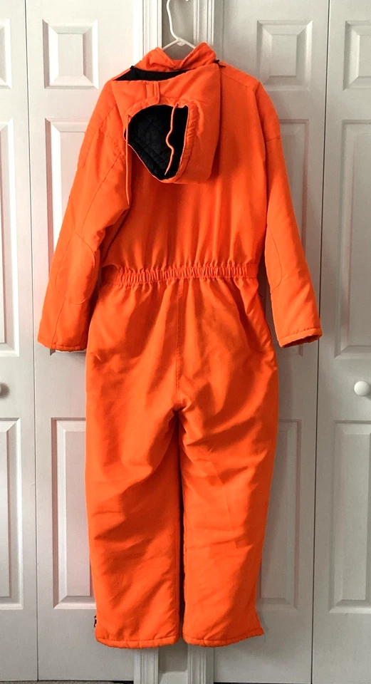 Winchester Conceal Blaze Orange Insulated Hunting Coveralls Size XL - Image 2 of 4