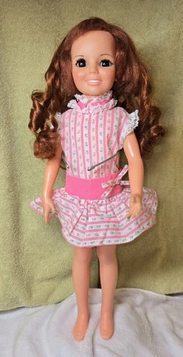 IDEAL CRISSY DOLL 1969 Red Hair Mechanism Works READ DESC 👀