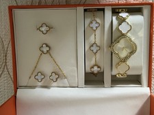 Jewelry Set Earrings Ring Bracelet Wat  