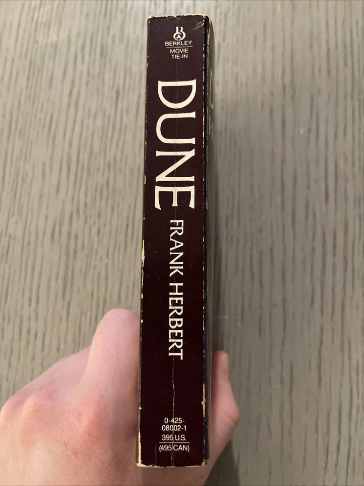 Dune by Frank Herbert 1984 Berkley Paperback – Classic Sci-Fi Novel - Image 2 of 4