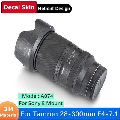 Mebont Decal Skin For Tamron 28-300mm F4-7.1 Lens Sticker Vinyl Wrap Film A074