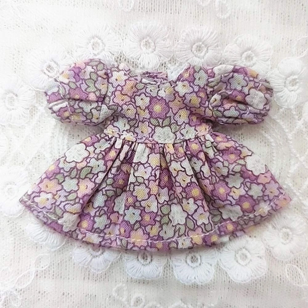 VETEMENTS Bambole abiti manica corta vestiti stampati fatti a mano bambola top bambola gonna vestiti