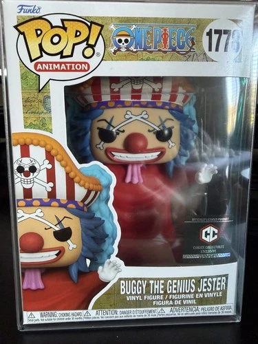 Funko Pop One Piece Buggy the Genius Jester #1778 Chalice Collectibles Exclusive