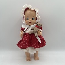 "Muñeca Ideal Baby Mine/Kit de Ahorro Dress Me Side Glance Sleep Eye HP 8"" con Peluche"