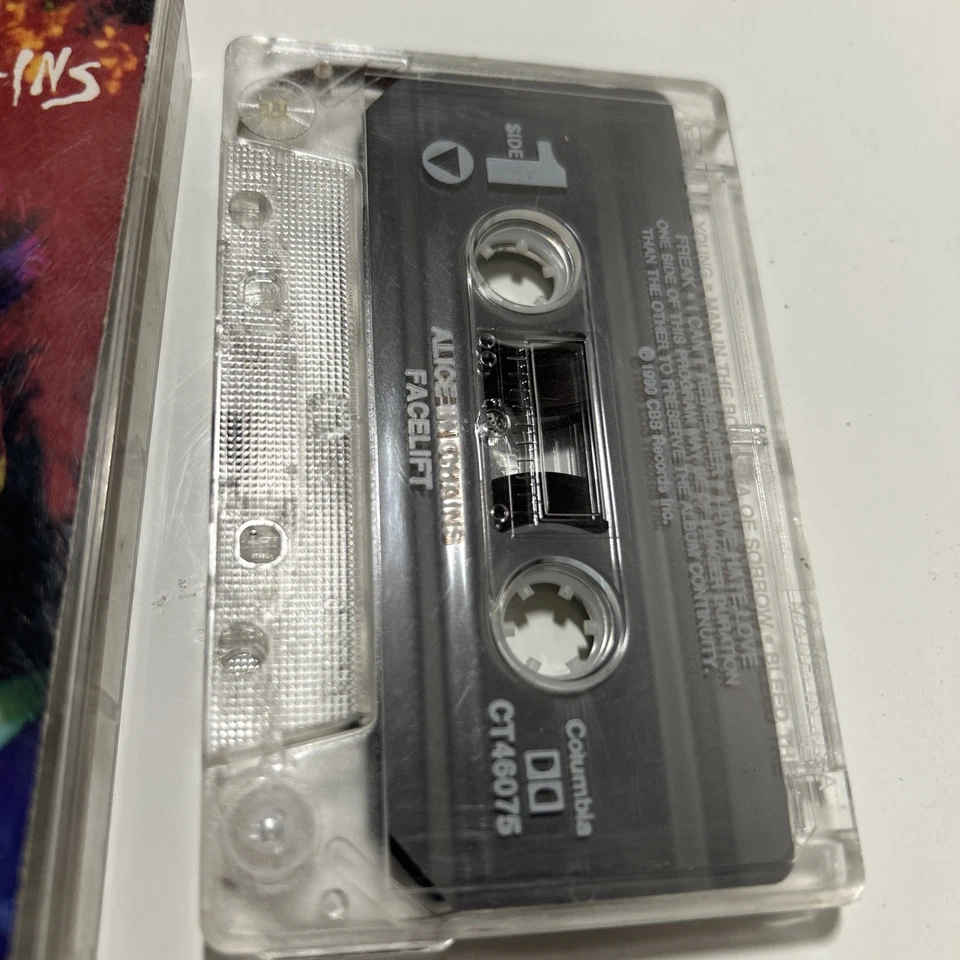 Facelift by Alice in Chains (Cassette, Aug-1990, Columbia - Image 3 of 4