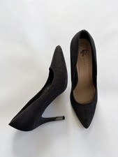 New Look Women’s Black Sparkle High Heel Shoes Size 8 Party Prom