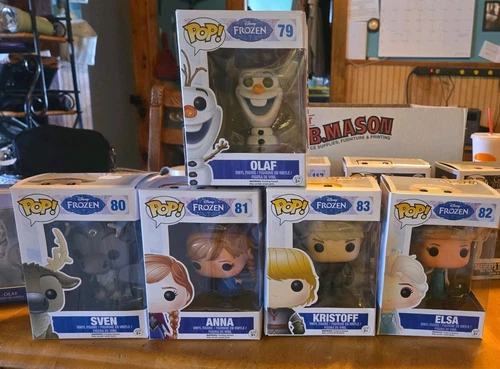 Pop! Disney Frozen  Set Of 5 #79 #80 #81 #82 #83