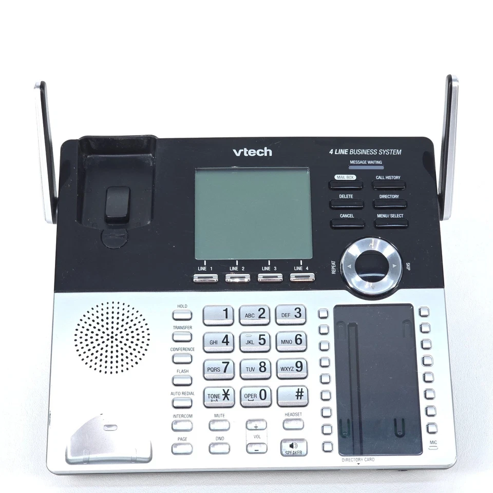 VTech CM18445 4Line Business Phone System LCD Display Speakerphone Office Tested - Image 4 of 4