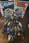 Gi Joe Vintage Action Figures And Comics Lot