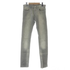 Dior 09SS Hours of Light Skinny Jeans Distressed Gray Size 26