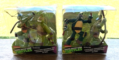 Nickelodeon Teenage Mutant Ninja Turtles Christmas Ornaments--Free Ship