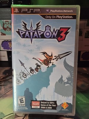 Patapon 3 (Sony PSP, 2011) - Brand New Sealed COMPLETE
