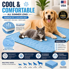 Dog Cooling Mat Summer Pet Cold Bed Extra Large Ice Pad Blanket For Dogs Cats