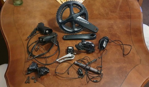 Shimano Ultegra R8070 R8050 Di2 2x11 Speed Hydraulic Disc Brake Groupset, FC