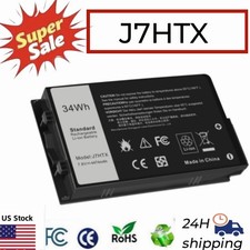 J7HTX BATTERY FOR DELL Latitude 7212 7220 Rugged Tablet Battery 2JT70 FH8RW 34Wh