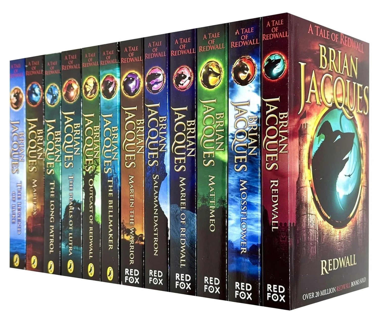 A Tale of Redwall Book Series 1-12 Books Collection Set By Brian Jacques  | TODO - Image 6