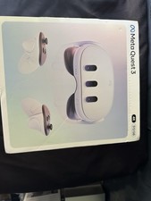 Meta Quest 3 512GB Mixed Reality paperwork N Charger N Cable N Box Only No Heads