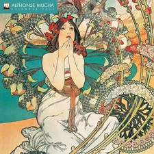 Alphonse Mucha Wall Calendar 2026 (Art Calendar)
