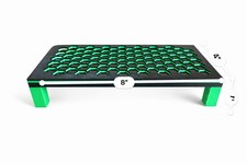 Aquarium Coral Frag Rack Stand Black Green 8x4 in for Marine Tanks
