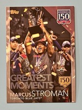 2019 Topps Greatest Moments 150 Years Gold Foil /150 Marcus Stroman #150-61