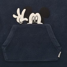 Disney Mickey Mouse Unlimited Ladies Vintage Fleece Hoodie Sweatshirt Size S