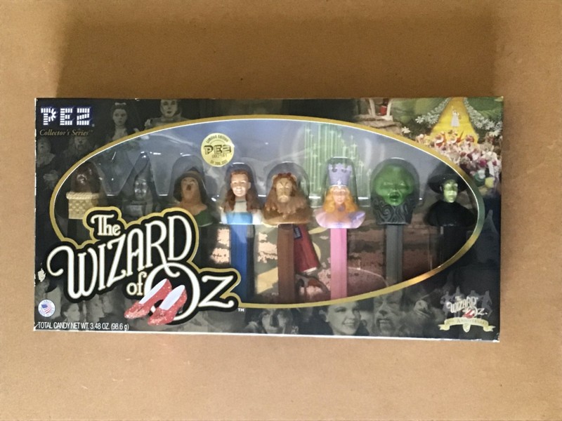 Wizard Of Oz 70th Anniversary Limited Edition PEZ Dispenser Set New In Box