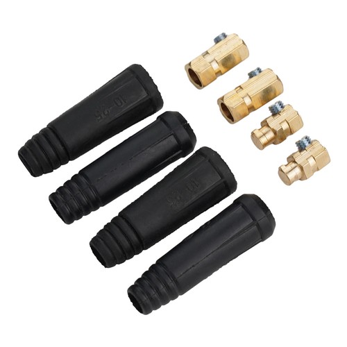 Welding Quick Connector DKJ10‑25 Fittings Flexible Rubber Brass Socket - Picture 2 of 12