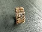 Adriana Orsini Eternity Ring Band 18K Gold Plated + CZ Size 7 — photo 1