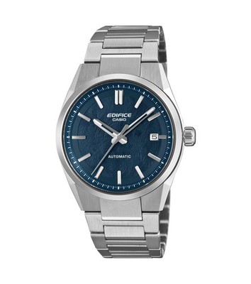 Casio Edifice Herrenuhr Automatik Saphirglas 38mm Blau EFK-110D-2AER