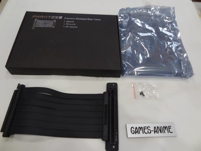 Phanteks Riser Cable - 220mm -  Pci-e x16 -  90 degree adapter