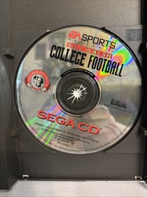 Bill Walsh College Football (Sega CD, 1993) Nice copy!