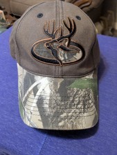 Primos Hunting Calls 6 Panel Baseball Hat Camo Brown Once size 