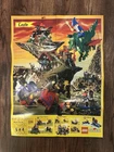 Vintage (1993) Lego System Castle Sets LARGE Poster 16” x 21.25” Few Folds