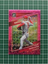 2021 Donruss Optic Shohei Ohtani Pink Velocity Parallel #197 /249