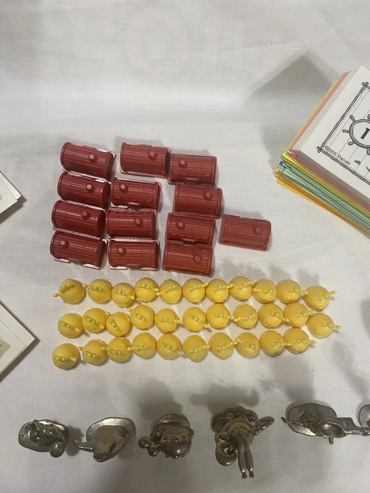 Monopoly SpongeBob SquarePants 2005 Replacement Game Pieces - Cards Money & More - Image 3 of 4