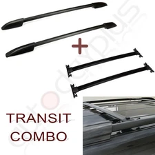 BLK Roof Cross Bar For 2008-2013 Toyota Highlander Car Rack baggage 2Pair cargo