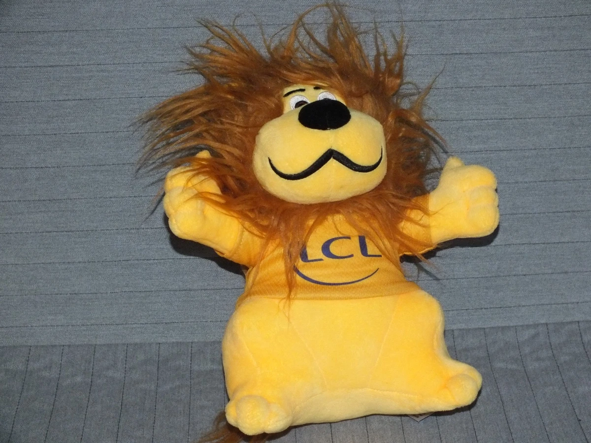 Peluche Lion Mascotte Du TOUR DE FRANCE LCL - Fabriquée En France