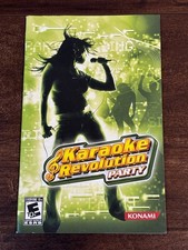 Karaoke Revolution Party PS2 Playstation 2 Instruction Manual Only