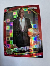2025-26 Panini Prizm WNBA Dominique Malonga Red Pandora Prizm /199 RC