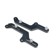 Black Motorcycle Aluminum Windshield Bracket Adjuster For Honda CB500X 2013-2016