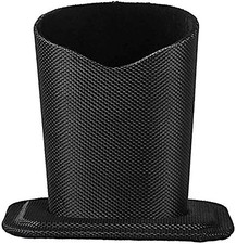 Plush Fluffy Lined Anti-scratch Eyeglasses Holder Protective Simple-black
