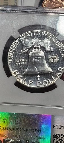 1962 Proof Franklin Half Dollar 90% Silver-INV#8352