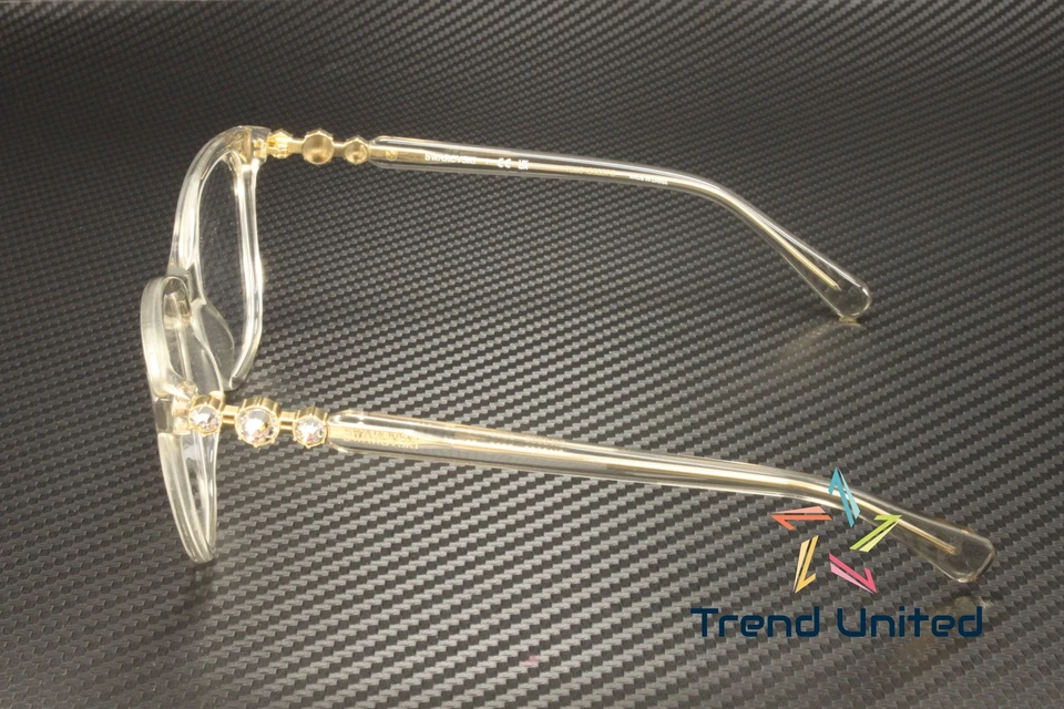 Lente de demostración beige transparente SWAROVSKI SK2020 3003 52 mm para mujer Foto 4 de 4